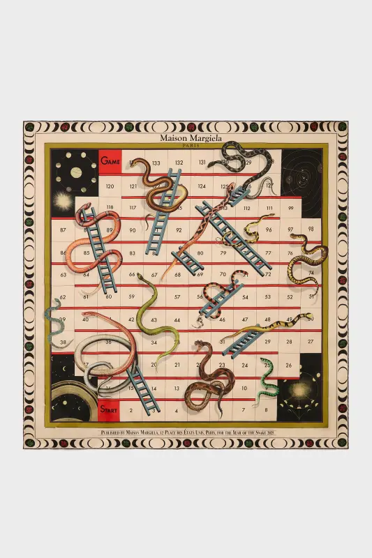 Maison Margiela Year of the Snake Foulard White online
