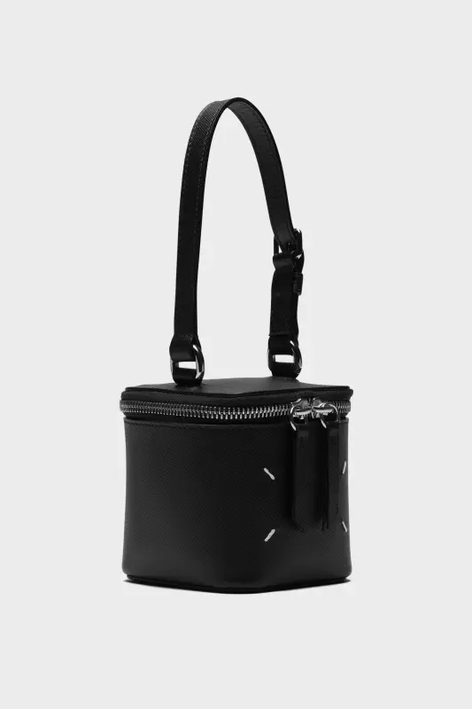 Maison Margiela Black Leather Mini Box Bag Black online