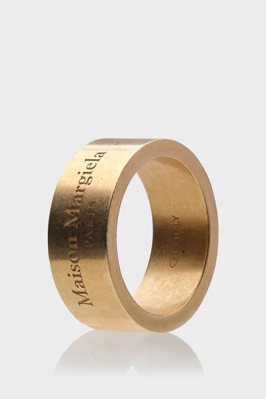 Maison Margiela Logo ring Yellow online
