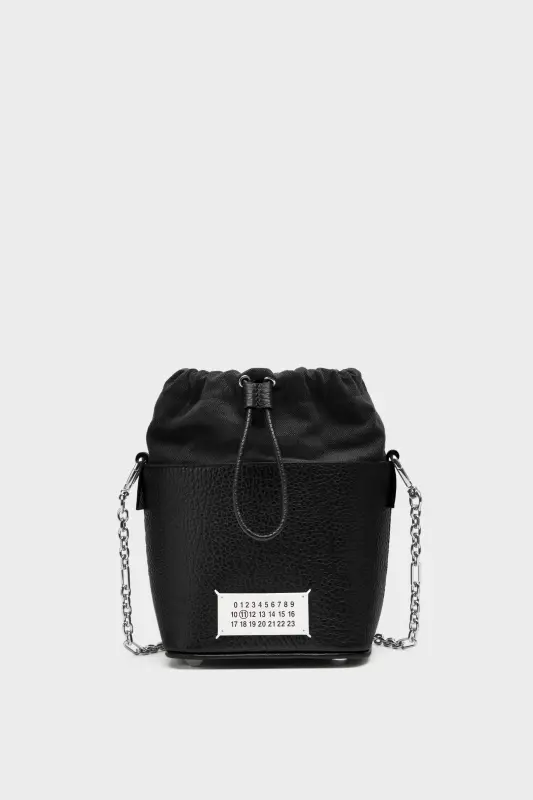 Maison Margiela 5Ac Bucket Small Almond Bucket Bag Black online