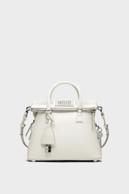Maison Margiela Beige 5AC Mini Bag Leather Light grey online