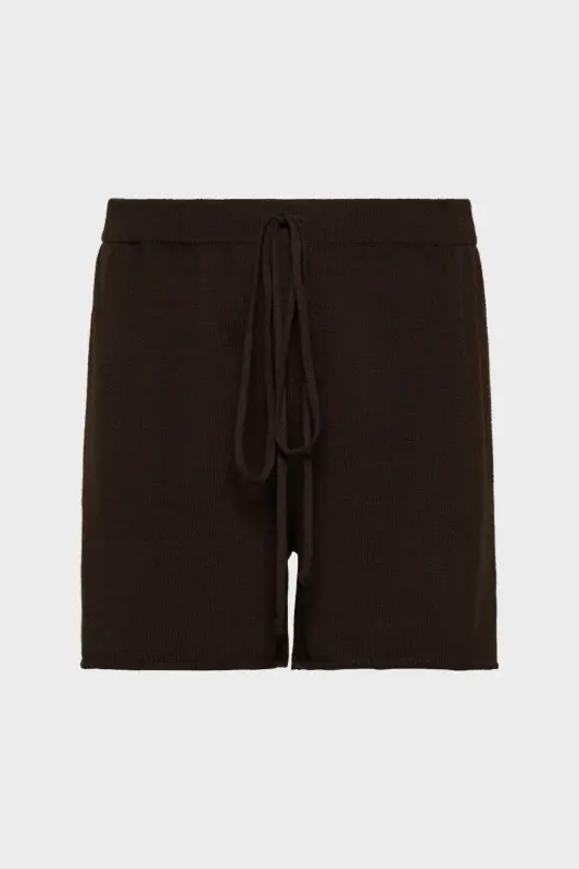 Maison Margiela Cashmere knit shorts Tapenade online