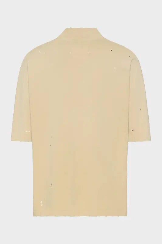 Maison Margiela Graffiti logo T-shirt Pink beige online