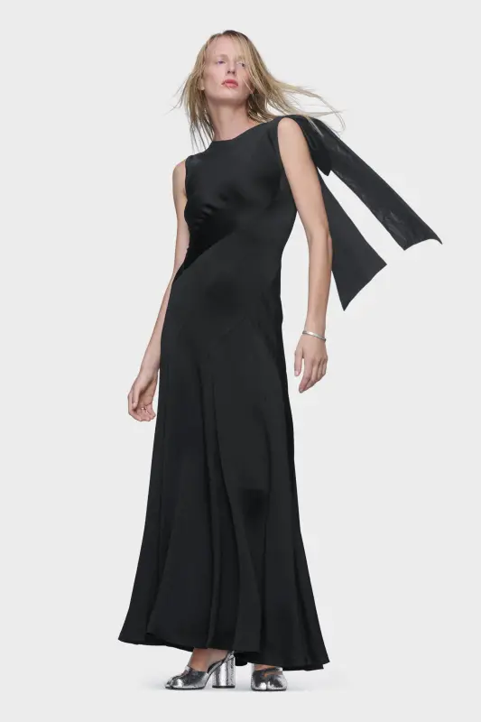 Maison Margiela Bias-cut Evening Gown Black online