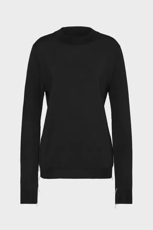 Maison Margiela Merino Wool Sweater Black online