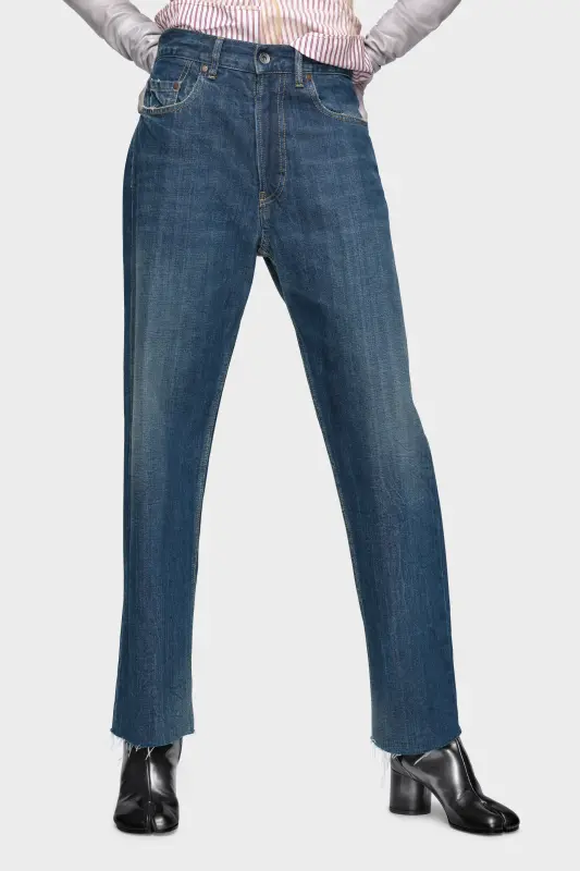 Maison Margiela Straight-leg denim jeans Blue Wash online