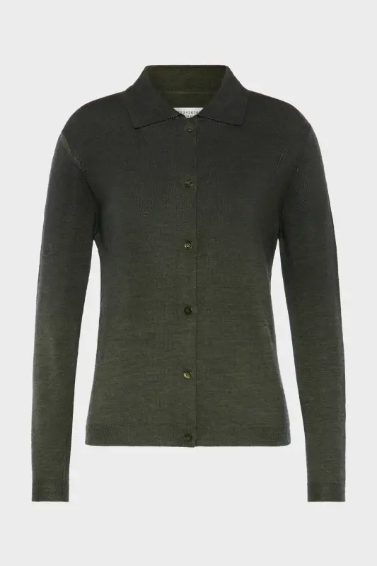 Maison Margiela Wool-blend cardigan Green Maison Margiela Wool-blend cardigan Green online