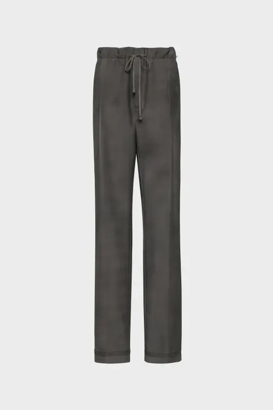 Maison Margiela Wool Mohair Trousers Dark taupe Maison Margiela Wool Mohair Trousers Dark taupe online