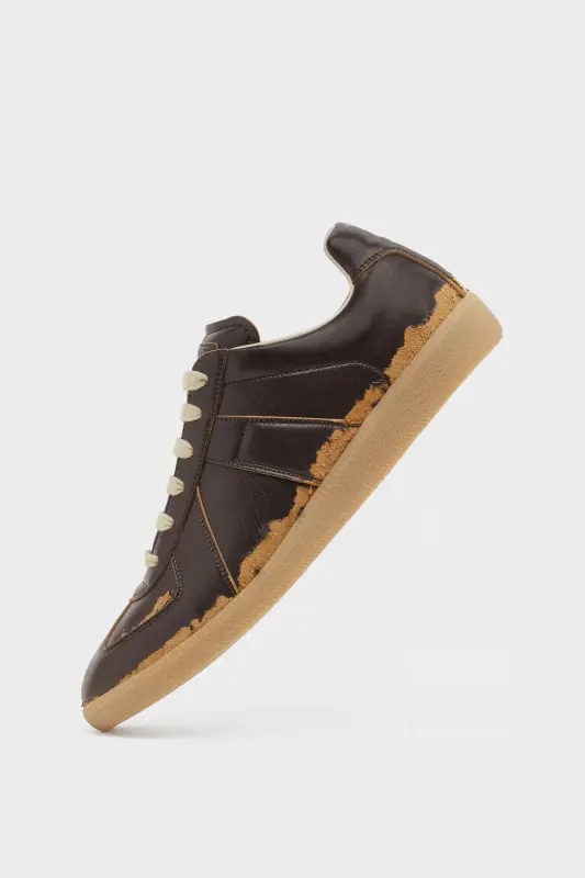 Maison Margiela Mens Brown Replica Sneakers Brown online