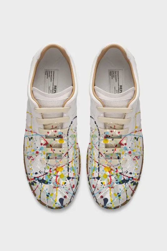 Maison Margiela Paint Replica Sneakers Dirty Wash online