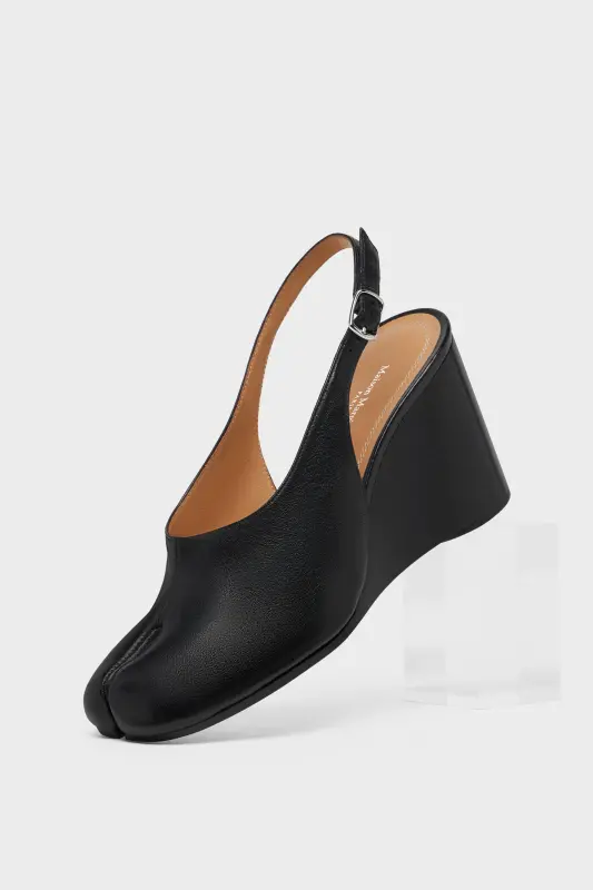 Maison Margiela TABI WEDGE SLINGBACK Black online